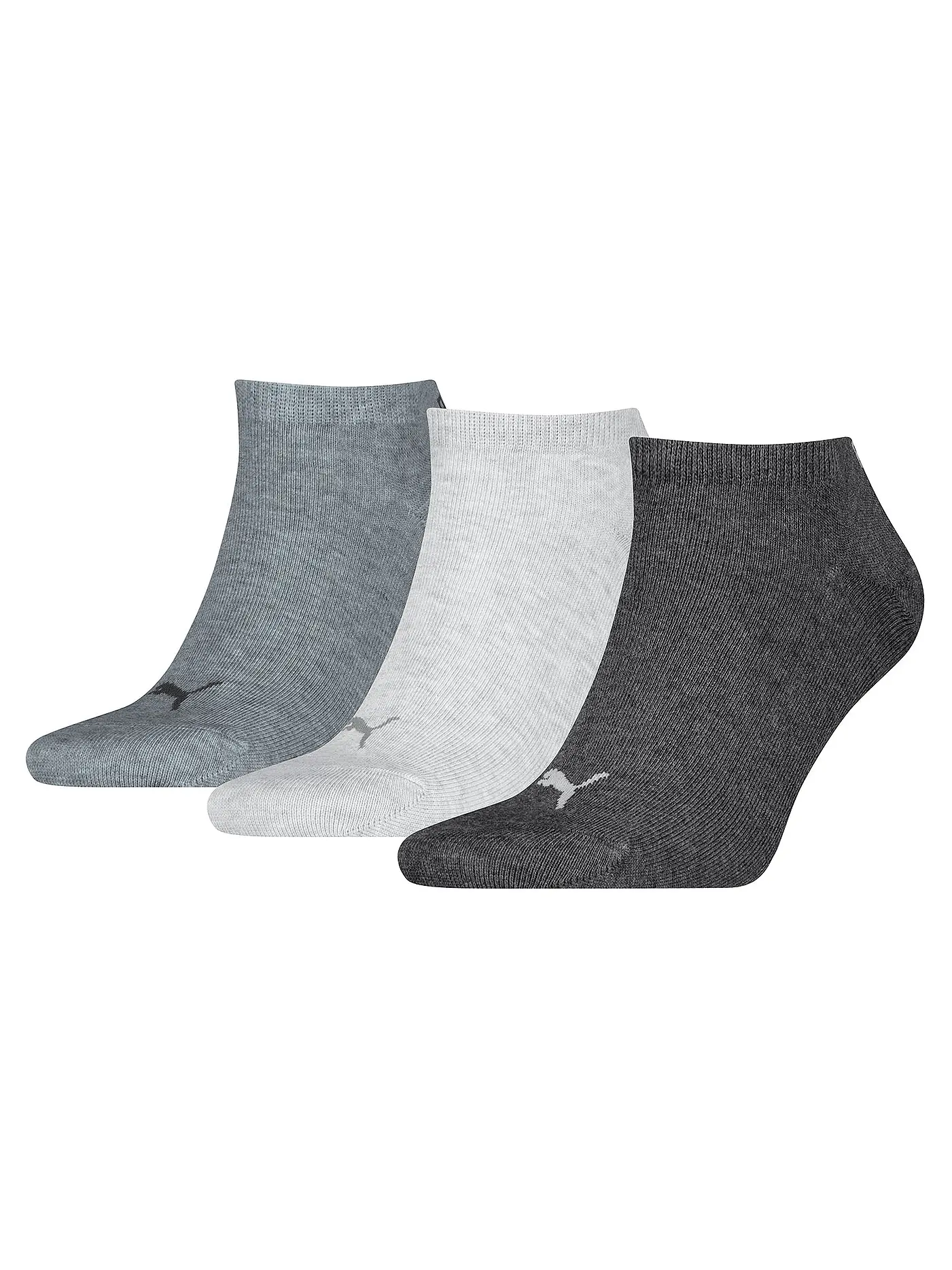 PUMA | Sneaker Socken 3er Pkg antrhracite | 